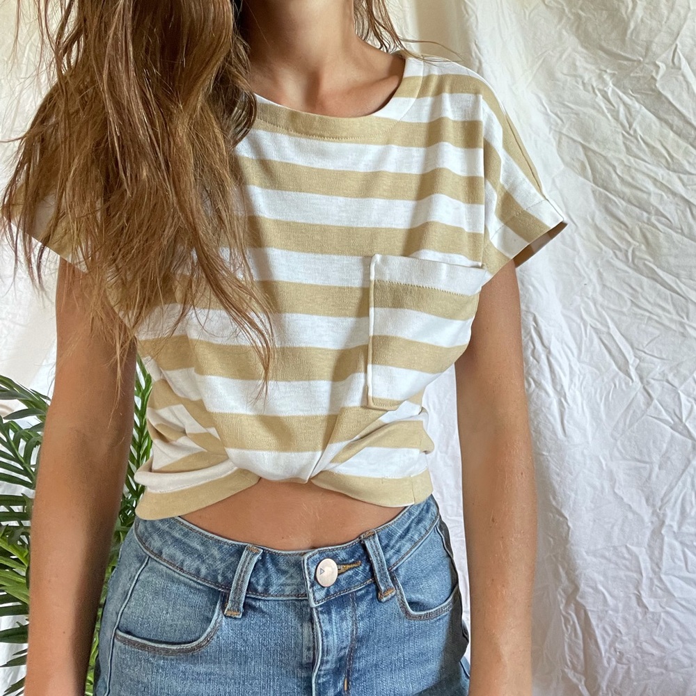 vintage striped tee